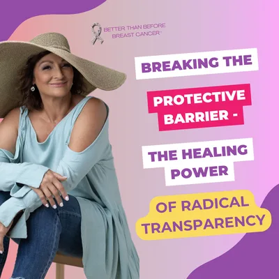 #434 Breaking The Protective Barrier - The Healing Power of Radical Transparency