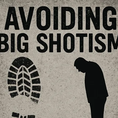 Avoiding The Trap Of Big Shotism (The Daily Trudge)