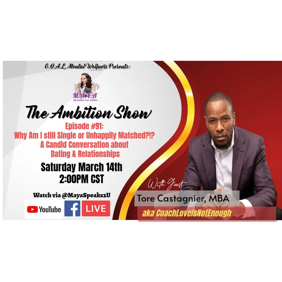 Why Am I still Single Unhappily Matched: A candid conversation with Relationship Expert Tore Castagnier