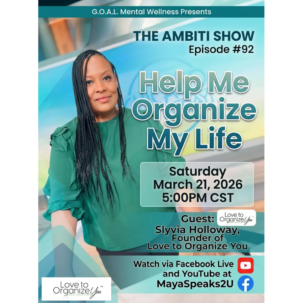 Help Me Organize My Life with Professional Organizer l LifeStyle Coach_ Sylvia Holloway Interview