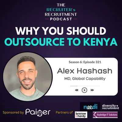 EP321: Why Offshore to Kenya: Cost, Culture & Global Teams - Alex Hashash, MD, Global Capability