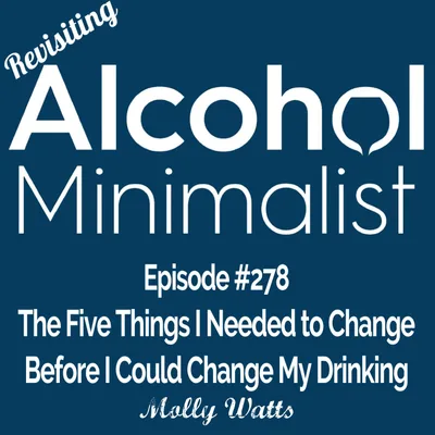 Revisiting: The Five Things I Needed to Change Before I Could Change My Drinking
