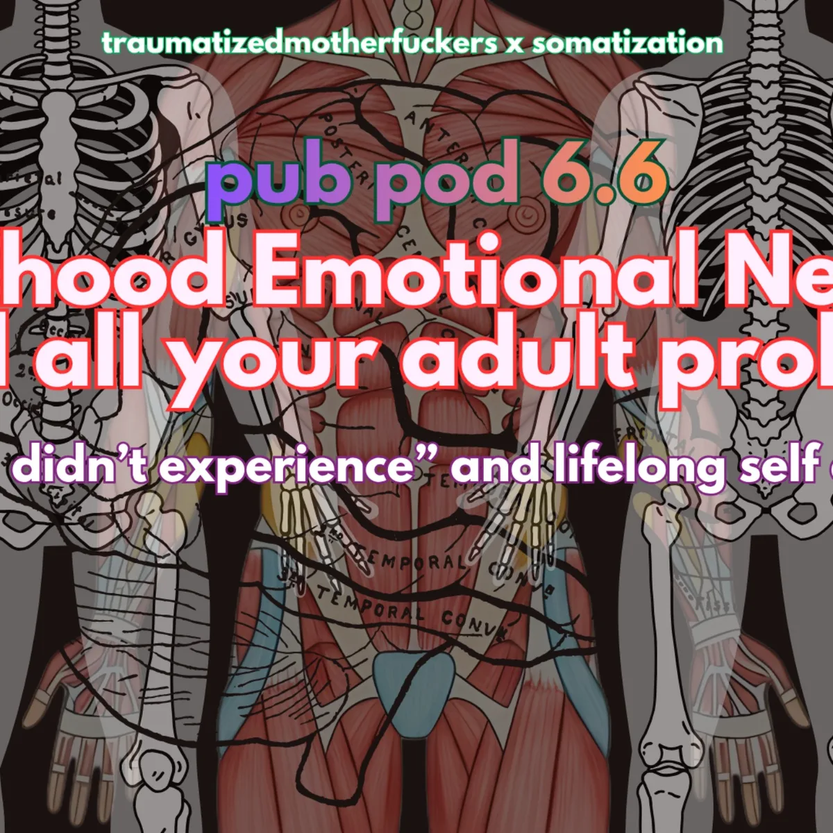 Pub Pod 6.6: Childhood Emotional Neglect, Somatization, and all your adult problems