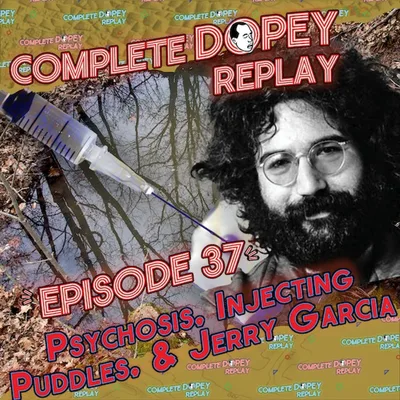 Atrocious weed, cocaine psychosis, shooting puddle water, smuggling heroin into Jamaica, Jerry Garcia, recovery, and remembering Chris - Total Replay 37