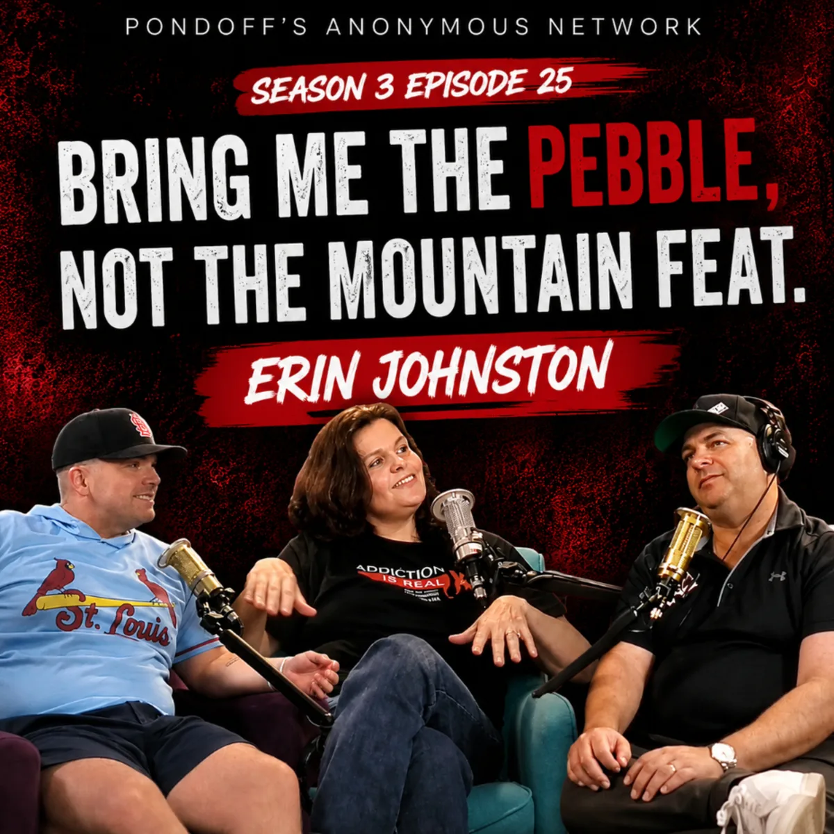 "Bring Me The Pebble, Not The Mountain" featuing Erin Johnston of Addiction Is Real