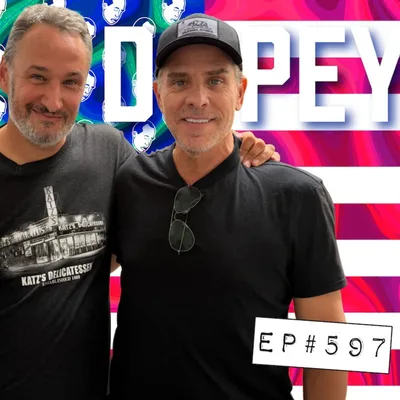 Dopey 597: Hunter Biden! 10-Day Crack Binge, Four-Lane Car Crash, Secret Service at the Crack House, Bicycles, Ibogaine & the Owl That Saved His Life