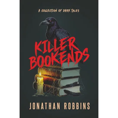 Author Jonathan Robbins-Killer Bookends