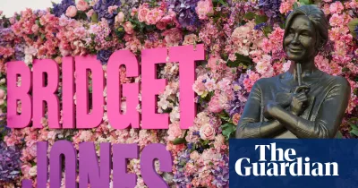 Bridget Jones statue goes teetotal and permanent in Leicester Square