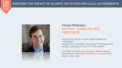 David Jernigan - Alcohol and Social Justice: Peeling Back the “Wallpaper”