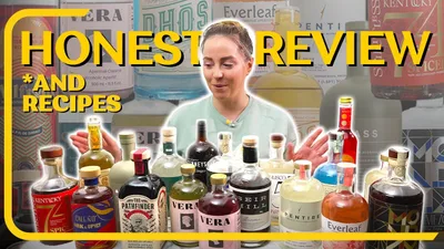 Non Alcoholic Spirits Review 2023 Dry January Guide #dryjanuary #nonalcoholic #mocktails