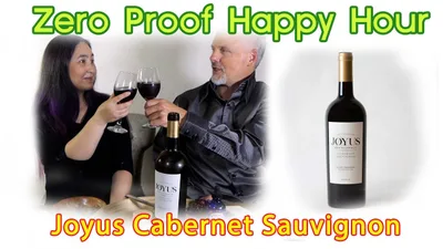 Joyus Cabernet Sauvignon - Non Alcoholic Wine Review - Zero Proof Happy Hour