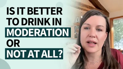 Is it better to drink in moderation or not at all?