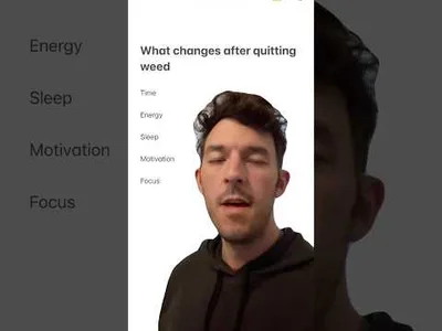 Things you get after quitting weed