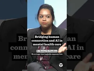 Bridging human connection and AI in mental health care | APA 2025 #ai #mentalhealth #shorts