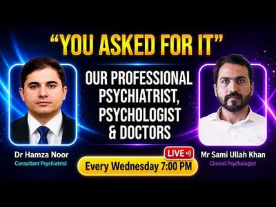 Bipolar Disorder And Substance Abuse Explained By Dr Hamza Noor & Mr Sami Ullah!