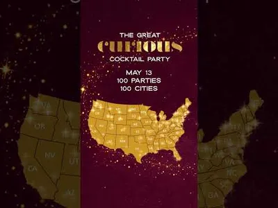 THIS WEDNESDAY: The Great Curious Cocktail Party