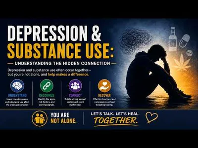 Depression & Substance Use : Understanding The Hidden Connection