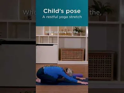 Child’s Pose for Anxiety and Relaxation