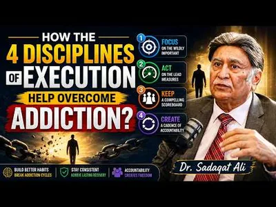 𝐇𝐨𝐰 𝐭𝐡𝐞 𝟒 𝐃𝐢𝐬𝐜𝐢𝐩𝐥𝐢𝐧𝐞𝐬 𝐨𝐟 𝐄𝐱𝐞𝐜𝐮𝐭𝐢𝐨𝐧 𝐇𝐞𝐥𝐩 𝐎𝐯𝐞𝐫𝐜𝐨𝐦𝐞 𝐀𝐝𝐝𝐢𝐜𝐭𝐢𝐨𝐧? | 𝐃𝐫. 𝐒𝐚𝐝𝐚𝐪𝐚𝐭 𝐀𝐥𝐢 | 𝟐𝟎-𝐉𝐮𝐧𝐞-𝟐𝟎𝟐𝟔