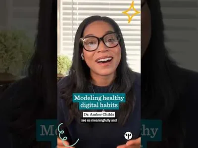 Modeling healthy digital habits #shorts #ai #parenting