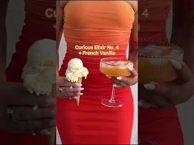 Some pairings are worth melting for. 🍨🍸