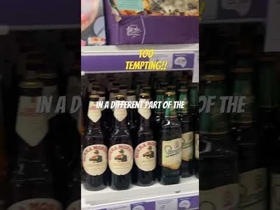 Alcohol sales should be sectioned off not interspersed with food! Any thoughts? #shorts #sober