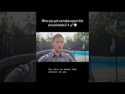 Expect this 2 weeks into quitting weed..