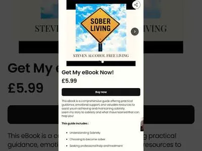 Grab a copy of my e book only £5.99 & transform your life- link in bio & on my latest post #sober