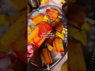 This is exactly what I want when it’s 95 degrees outside (everyday) this summer. 🥭🌶️