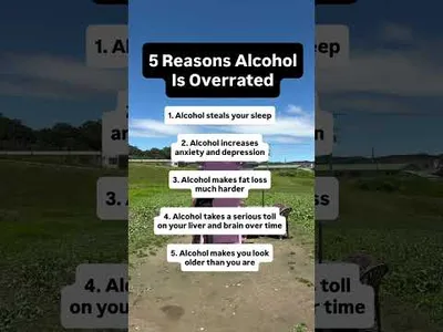 Alcohol is overrated.