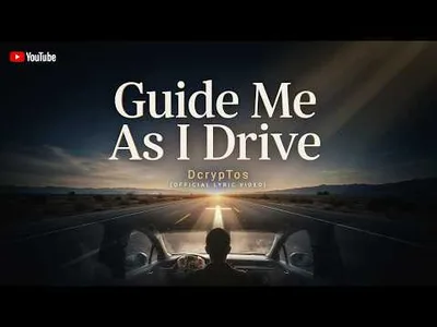 Guide Me As I Drive 🙏 (Official Lyric Video) | DcrypTos #ChristianMusic #WorshipWhileDriving #Faith