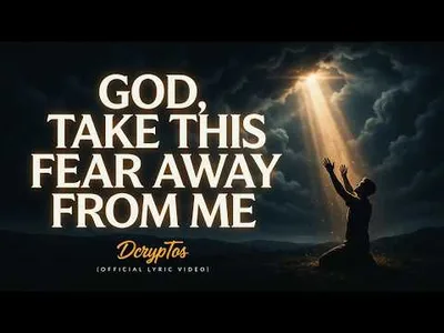 God, Take This Fear Away From Me, | DcrypTos, Official Lyric Video #Faith #Christian #Jesus #Love