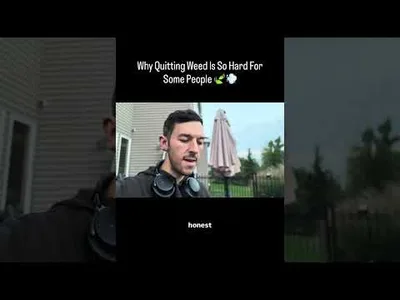 Quitting weed is different vs other things