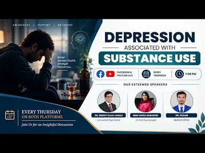 Depression Associated with Substance Use | You Asked For It With Dr. Zeenat Ullah | 17 Sep 2026