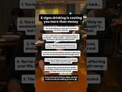 Are you actually in control of your drinking?