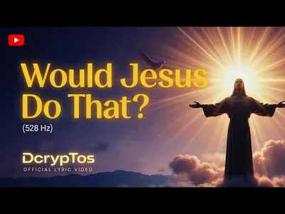 Would Jesus Do That? #DcrypTos (Official Lyric Video) #ChristianRap #GospelHipHop #Jesus #Love #God