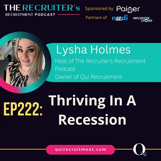 Navigating Recession: Insights from The Recruiter's Recruitment Podcast