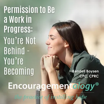 Embrace Progress Over Perfection: A Journey with Kendell Boysen