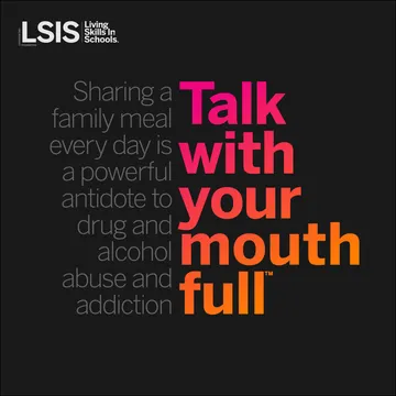 Talk with your mouth full